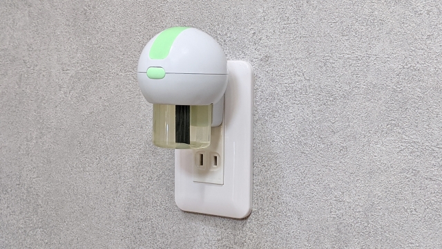 蚊の対策：電気式蚊よけ器