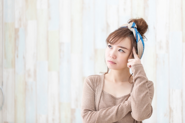 蚊の対策：蚊の対策で悩む女性
